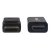 Manhattan DisplayPort 1.1 į HDMI laidas, 1080p@60Hz, 1,8 m, Kištukas-Kištukas, DP su fiksatoriumi, Juodas, Ne dvipusis, Trejų metų garantija