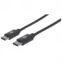 USB-C laidas Manhattan USB2CC1M 1 m nuo vyro iki vyro
