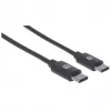 USB-C laidas Manhattan USB2CC1M 1 m nuo vyro iki vyro