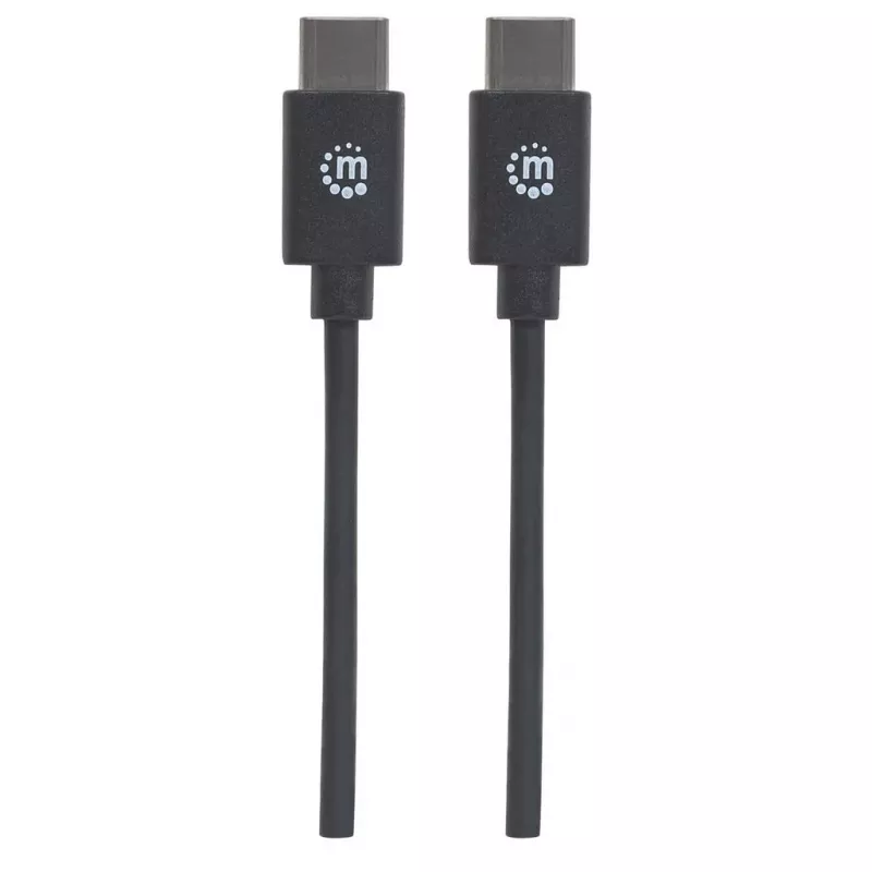 USB-C laidas Manhattan USB2CC1M 1 m nuo vyro iki vyro