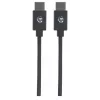 Manhattan USB-C į USB-C laidas, 2 m, vyriškas į vyrišką, juodas, 480 Mbps (USB 2.0), 3A, greitasis USB, viso gyvenimo garantija