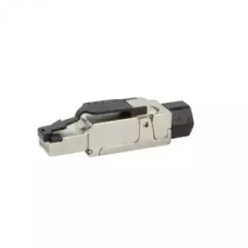 Tinklo kabelis LogiLink MP0040 RJ-45 1 m juodas metalinis