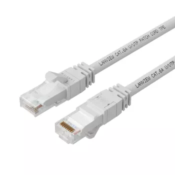 Lanview LV-SFTP6A0015W Cat6A S/FTP lankstus LSZH tinklo kabelis, 0,15 m, baltas