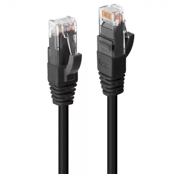 Tinklo kabelis Lindy Cat.6 UTP Premium RJ45 2,0 m juodas