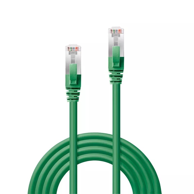 Lindy 45956 tinklo kabelis Žalia 10 m Cat6 S/FTP (S-STP)
