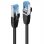 Lindy 47183 tinklo kabelis 10 m Cat6a S/FTP (S-STP) juodas