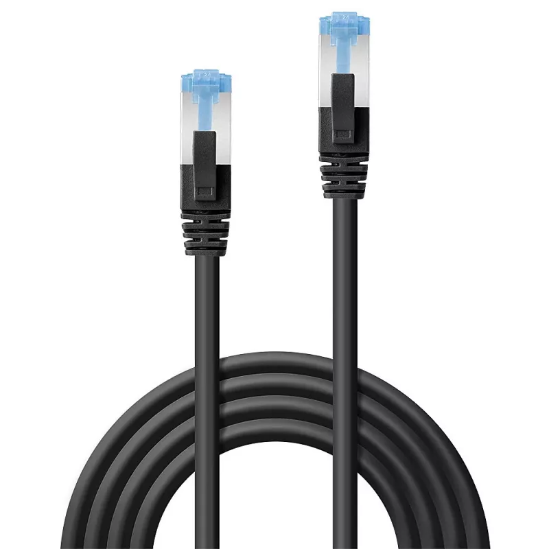 Lindy 47185 tinklo kabelis Juodas 20 m Cat6a S/FTP (S-STP)