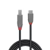 Lindy 1 m USB 3.2 Type C į B laidas, Anthra Line