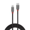 Lindy 3 m USB 2.0 C tipo – Micro-B laidas, Anthra Line