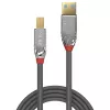 Lindy 5 m USB 3.0 A–B laidas, 5 Gbps, Cromo Line
