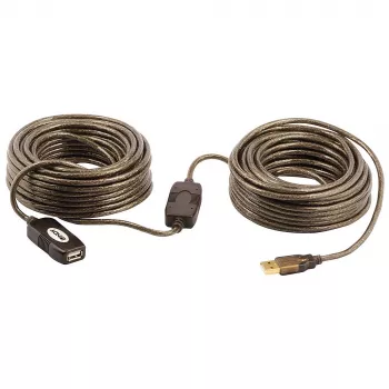 Lindy 20m USB 2.0 aktyvus prailgintuvas, 20 m, 0.48 Gbit/s