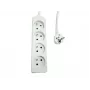 MicroConnect MC-PS040300FRW 4-ių lizdų prailgintuvas (prancūziškas kištukas)