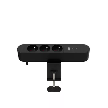 Stalinis maitinimo lizdas MicroConnect MC-MDPS-FR3-30W — 3 lizdai, 30 W