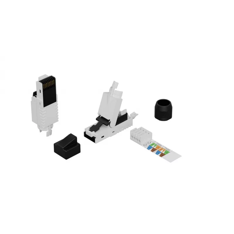 Lanview LVN125445-CAT6A-UTP RJ45 kištukas Cat6a kabeliams