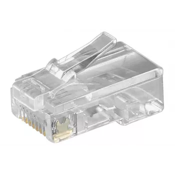 Lanview LVN-PLUG-FLAT RJ45 kištukas plokščiam laidui, 8 kontaktų