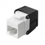 Keystone modulis Lanview LVN128078 plokščias juodas RJ-45