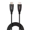 Lindy 40m šviesolaidinis hibridinis HDMI 8K60 laidas, 48 Gbit/s, juodas