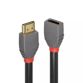 Lindy 2m aukštos spartos HDMI ilginimo laidas, Anthra Line