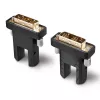 Lindy 70 m pluoštinis hibridinis Micro-HDMI kabelis su nuimamais HDMI ir DVI adapteriais