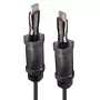 HDMI kabelis Lindy 38527 10 m HDMI Type A vyriškas–vyriškas HDMI 2.1 48 Gbit/s auksuoti kontaktai juodas