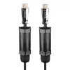 HDMI kabelis Lindy 38527 10 m HDMI Type A vyriškas–vyriškas HDMI 2.1 48 Gbit/s auksuoti kontaktai juodas