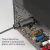 HDMI kabelis Lindy 38527 10 m HDMI Type A vyriškas–vyriškas HDMI 2.1 48 Gbit/s auksuoti kontaktai juodas