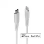 Lindy 0,5 m USB Type C į Lightning laidas, baltas