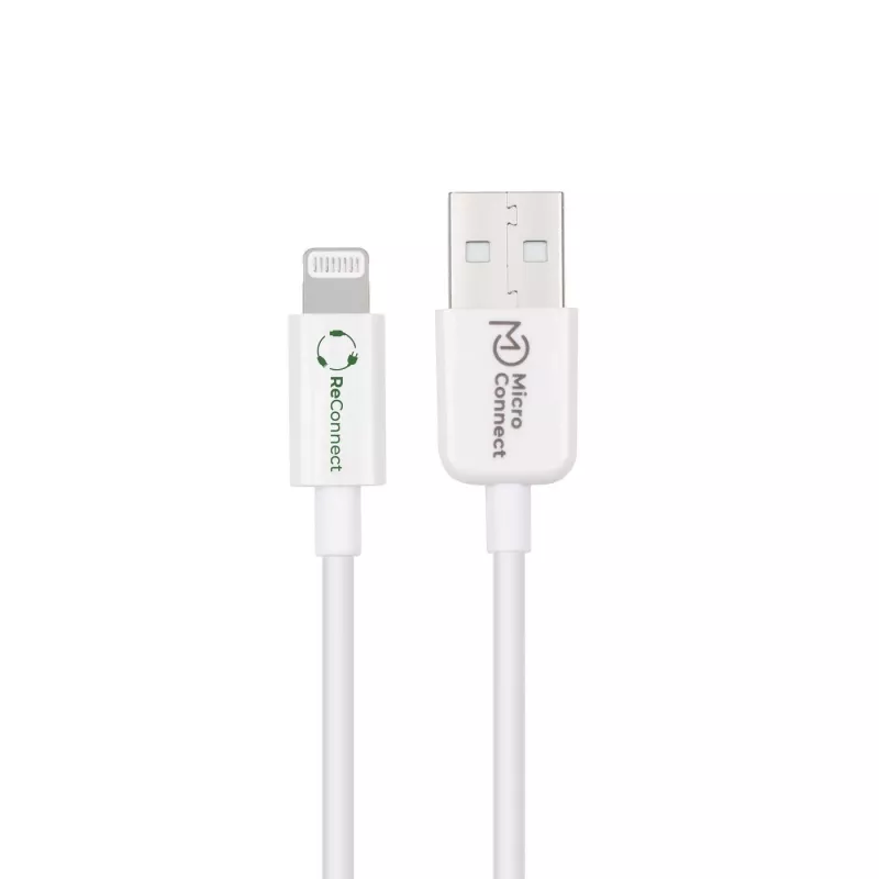MicroConnect ECO-LIGHTNING1 USB-A į Lightning laidas 1 m baltas