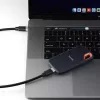 USB-C į USB-C 3.2 Gen 2 laidas ALOGIC FUSCC2-SGR 2 m 10 Gbit/s juoda/pilka