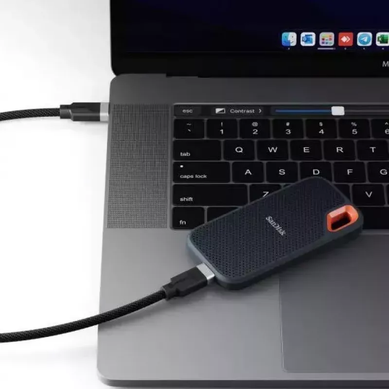 USB-C į USB-C 3.2 Gen 2 laidas ALOGIC FUSCC2-SGR 2 m 10 Gbit/s juoda/pilka