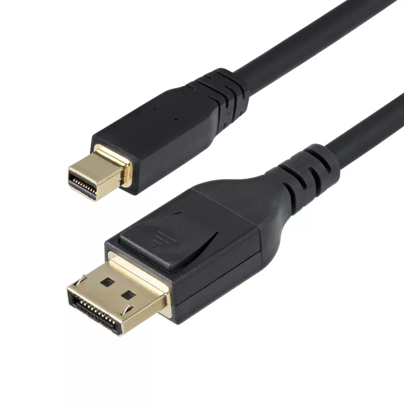 StarTech.com 10ft (3m) Mini DisplayPort į DisplayPort 1.4 laidas - 8K 60Hz/4K 120Hz HBR3 HDR, UHD mDP į DP 1.4 laidas, itin didelės raiškos monitoriaus/vaizdo laidas