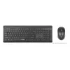 Belaidis klaviatūros ir pelės rinkinys Manhattan 180771, QWERTY, juodas