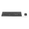 Belaidis klaviatūros ir pelės rinkinys Manhattan 180771, QWERTY, juodas