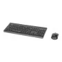 Belaidis klaviatūros ir pelės rinkinys Manhattan 180771, QWERTY, juodas