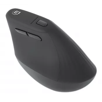 Belaidė vertikali ergonominė pelė Manhattan, RF, dešinei rankai