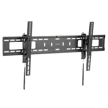 Manhattan TV ir monitoriaus laikiklis nuo vagystės sieninis pasukamas 43-100 juodas VESA 200x200 iki 800x400 mm iki 75 kg