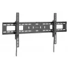 Manhattan TV ir monitoriaus laikiklis nuo vagystės sieninis pasukamas 43-100 juodas VESA 200x200 iki 800x400 mm iki 75 kg