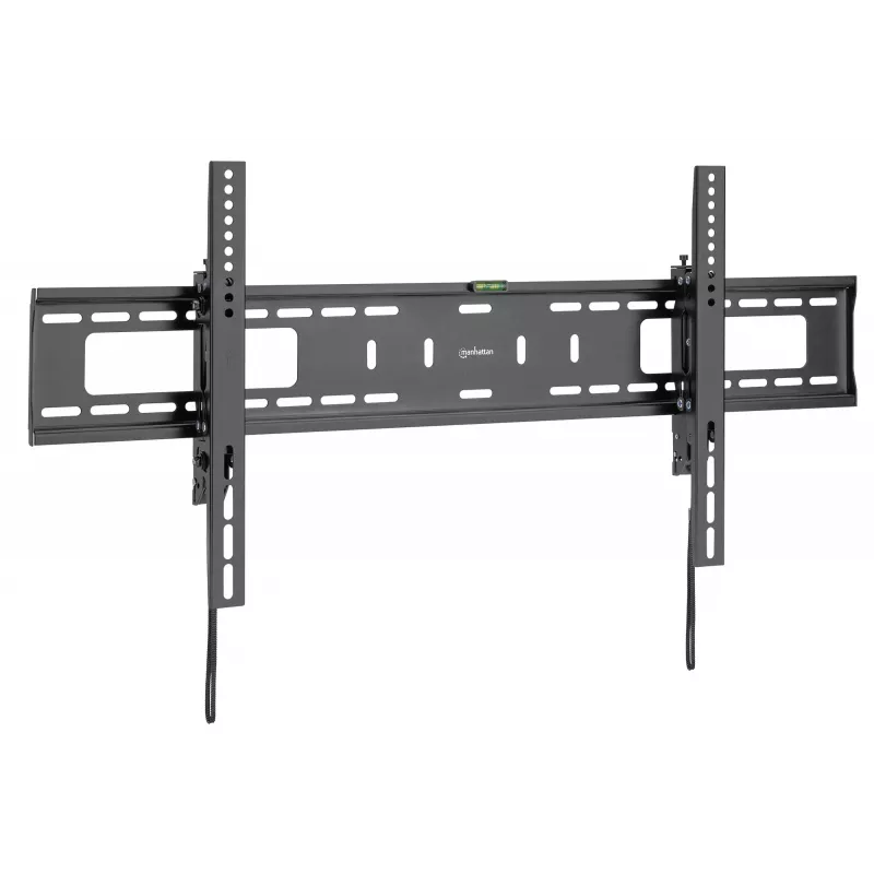Manhattan TV ir monitoriaus laikiklis nuo vagystės sieninis pasukamas 43-100 juodas VESA 200x200 iki 800x400 mm iki 75 kg