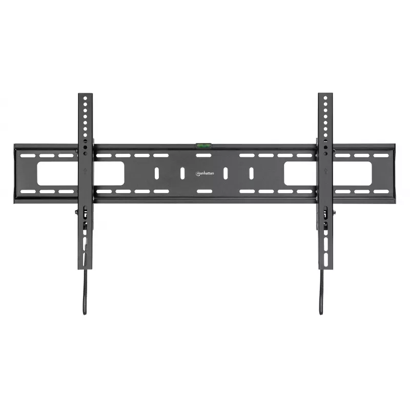 Manhattan TV ir monitoriaus laikiklis nuo vagystės sieninis pasukamas 43-100 juodas VESA 200x200 iki 800x400 mm iki 75 kg