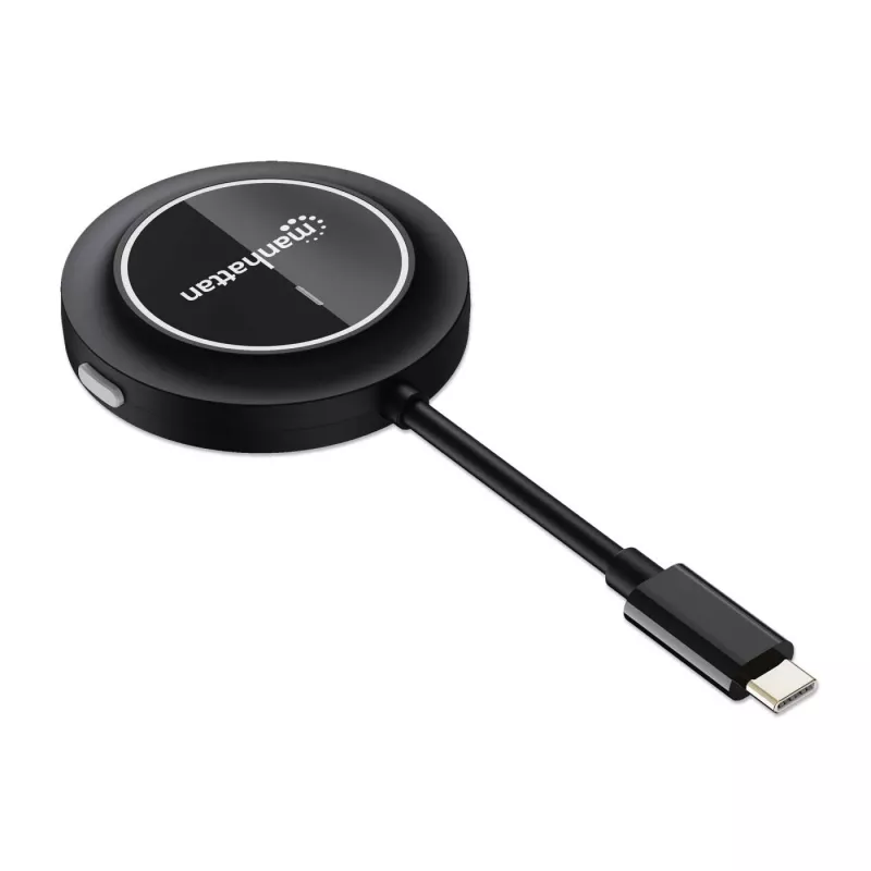 Belaidis AV siųstuvas Manhattan 208437 1920x1080 30m USB Type-C
