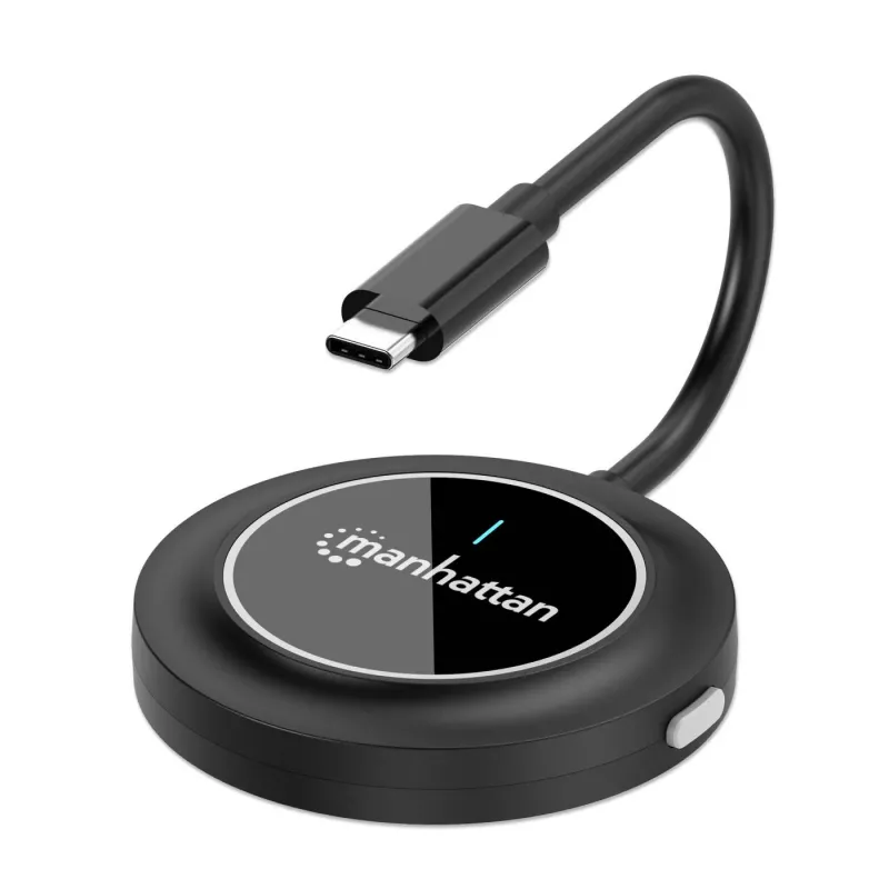 Belaidis AV siųstuvas Manhattan 208437 1920x1080 30m USB Type-C