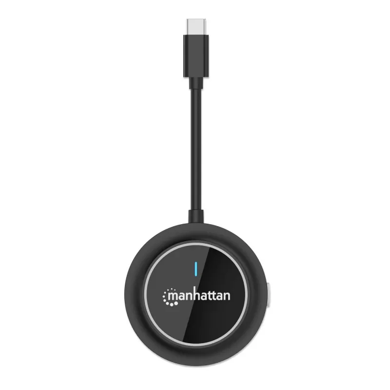 Belaidis AV siųstuvas Manhattan 208437 1920x1080 30m USB Type-C