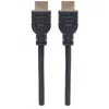 Manhattan HDMI laidas 4K@60Hz su Ethernet – CL3, 1 m, tinkamas montuoti sienoje