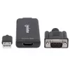 VGA ir USB-A į HDMI keitiklis Manhattan 152426
