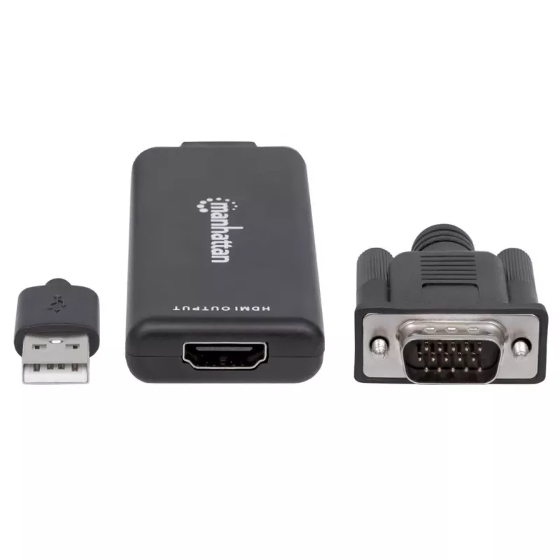 VGA ir USB-A į HDMI keitiklis Manhattan 152426