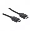 HDMI laidas Manhattan HDMM3M 4K@30Hz 3m Vyriškas-Vyriškas Juodas