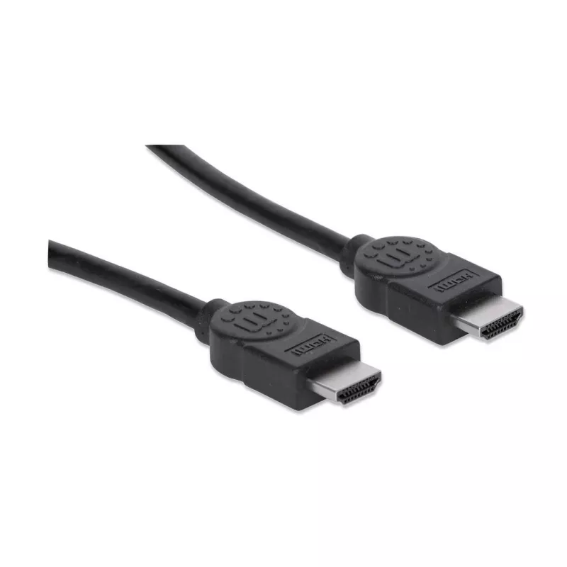 HDMI laidas Manhattan HDMM3M 4K@30Hz 3m Vyriškas-Vyriškas Juodas