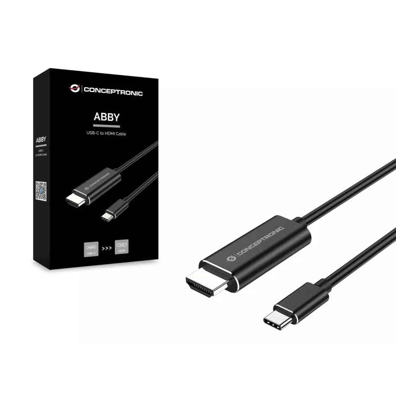 Conceptronic ABBY USB-C į HDMI laidas 2m USB Type-C HDMI