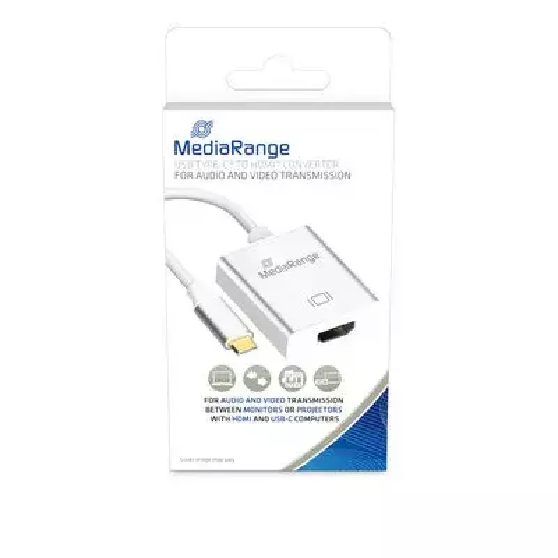 USB grafikos adapteris MediaRange MRCS194 4096 x 3112 pikseliai sidabrinis