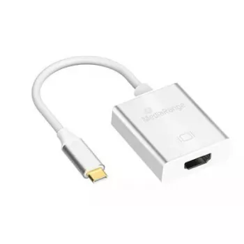 USB grafikos adapteris MediaRange MRCS194 4096 x 3112 pikseliai sidabrinis